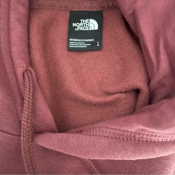 The North Face Aspen Hoodie Women’s Wine/Berry Pullover Sz L - Picture 5 of 8